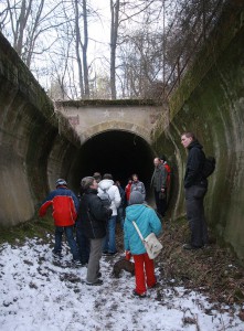 ústí tunelu svedené Klabavky