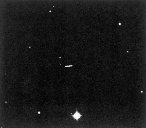 Snímek asteroidu (1179) Mally