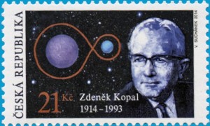 Zdeněk KOPAL na známce