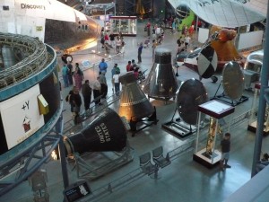 Mercury, Gemini a Apollo v Národním muzeu letectví a kosmonautiky - Obrázek z přednášky prof. Kulhánka (soubor JPG)