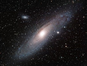 Foto 2 – Galaxie M31 (NGC 224) - v Andromedě, Foto Jiří POLÁK (Soubor.JPG)