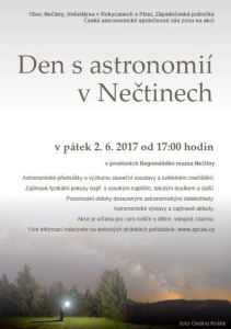Astronomický den v Nečtinech @ Nečtiny | Nečtiny | Česko
