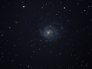 Galaxie M101 (Větrník) ve Velké medvědici