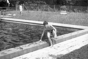 Honza Tůma na koupališti ve Šťáhlavech