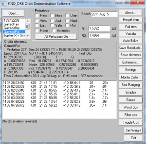 Program Find_Orb