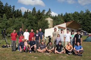 Skupinový snímek účastníků Expedice 2012