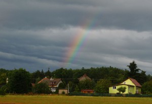 Duha nad Bažantnicí