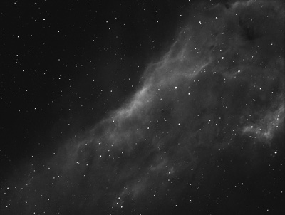 NGC 1499 - mlhovina Kalifornie